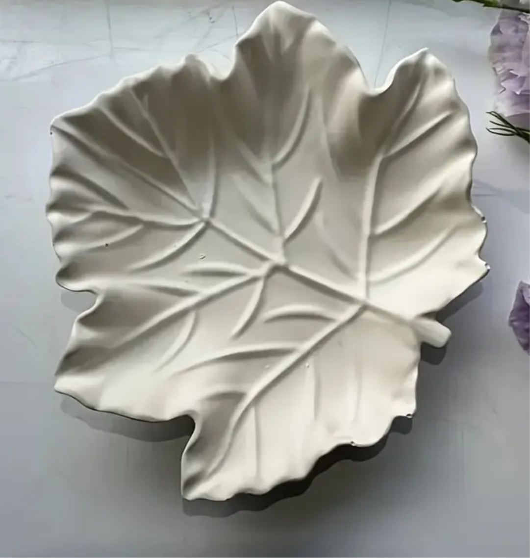 Bandeja decorativa de hoja 🍁